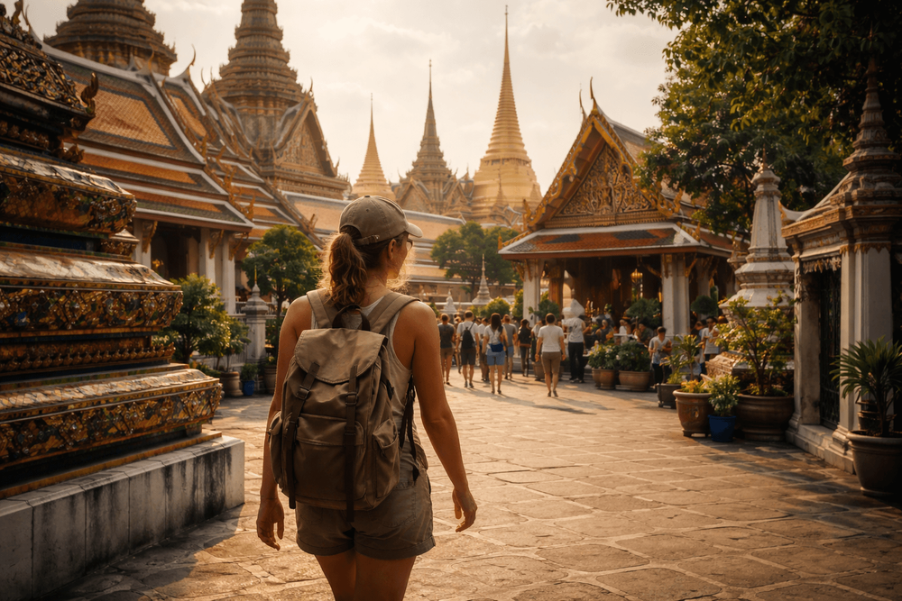 Bangkok Temple Run for Solo Travelers: A Safe, Flexible Route to Wat Pho, the Grand Palace, and Golden Mount from Khao San Road