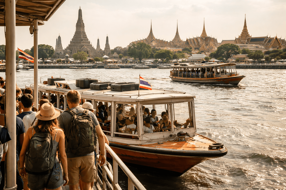 Bangkok Temple Run from Khao San Road by Ferry: Stops, Tickets, and the Easiest Route to Wat Pho, the Grand Palace, and Golden Mount