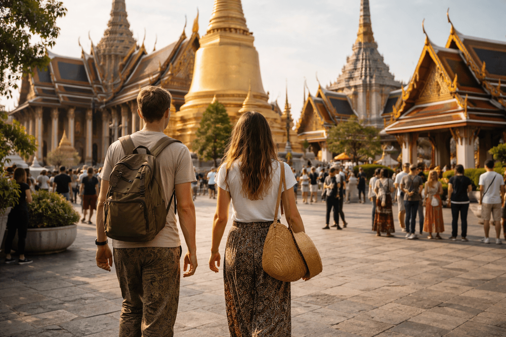 Bangkok Temple Run from Khao San Road: Dress Code, Entry Fees, and What to Expect at Wat Pho, the Grand Palace, and Golden Mount