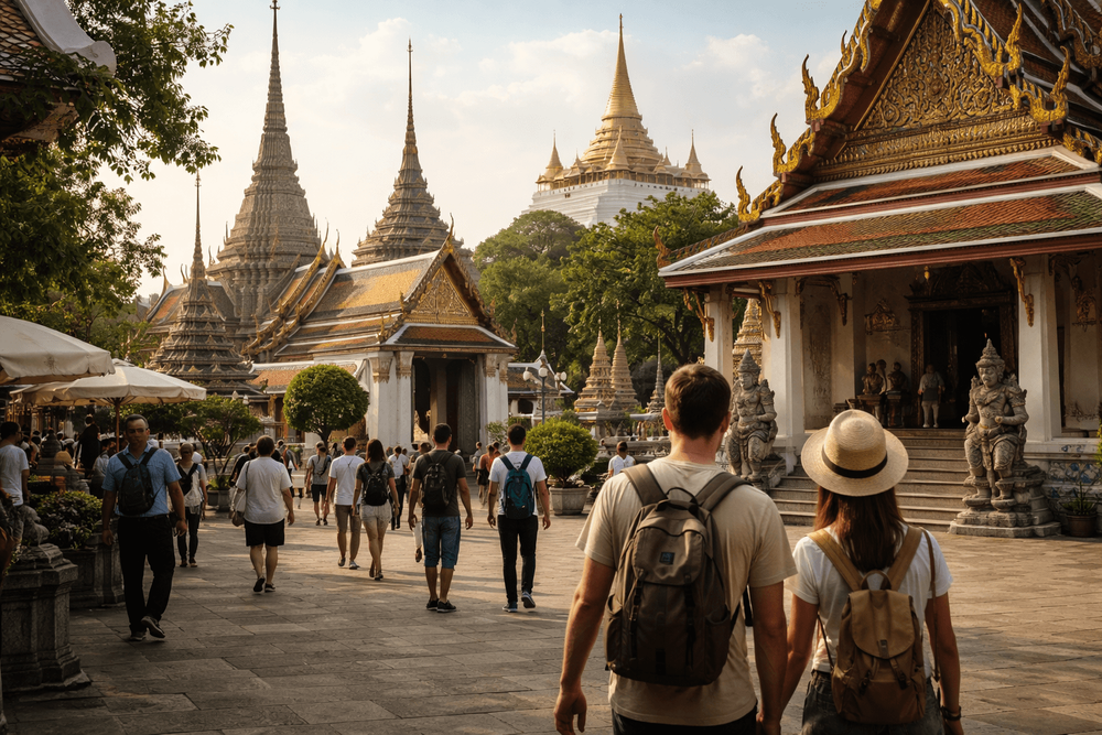 Bangkok Temple Run from Khao San Road: Opening Hours, Ticket Costs, and Best Times to Visit Wat Pho, the Grand Palace, and Golden Mount