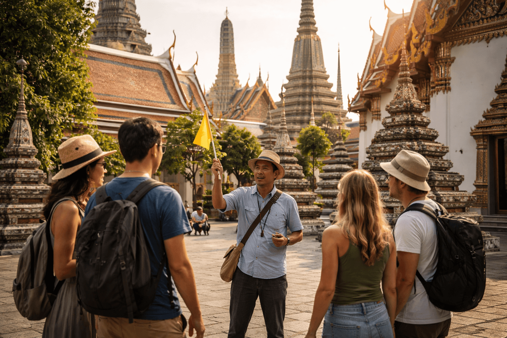 Bangkok Temple Run With a Guide or Self-Guided: When a Tour Helps and When It Doesn’t for Wat Pho, the Grand Palace, and Golden Mount from Khao San Road
