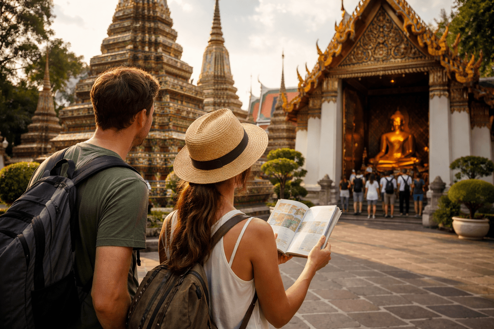 Bangkok Temple Run with a Guidebook Mindset: How to Read Wat Pho, the Grand Palace, and Golden Mount Like a Local