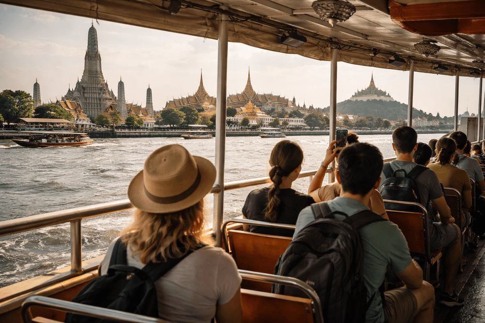 Bangkok Temple Run with a River Ferry Pass: How to Link Wat Pho, the Grand Palace, and Golden Mount from Khao San Road