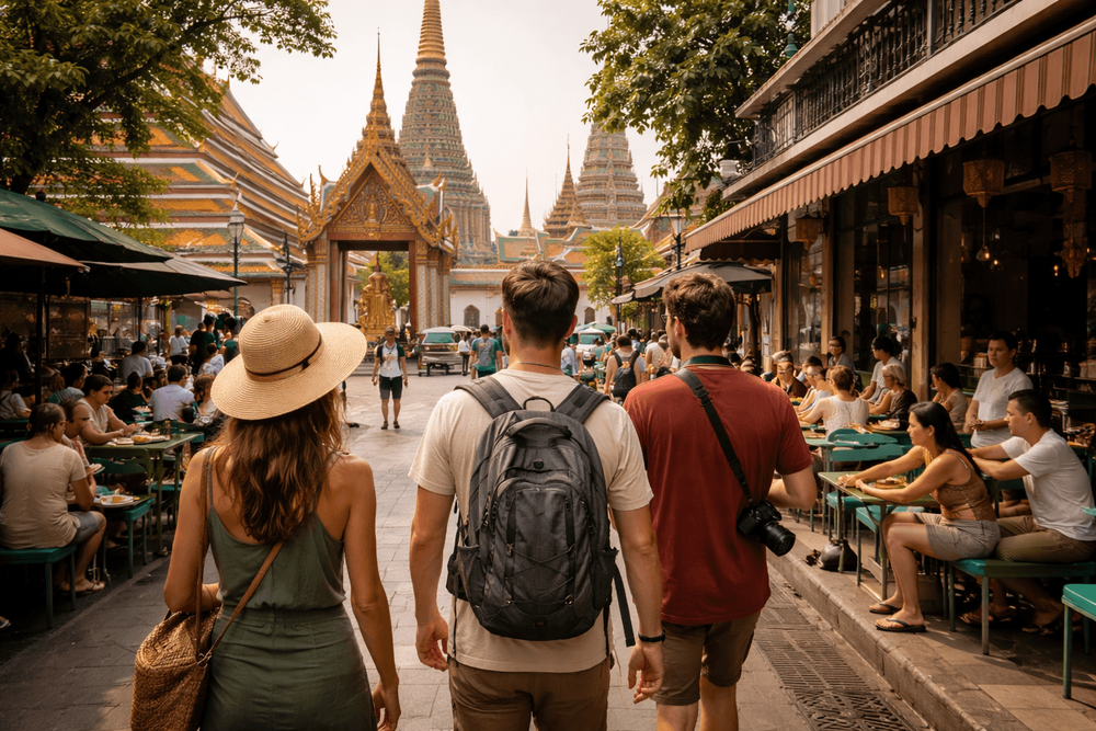 Bangkok Temple Run with Lunch and Massage Stops: A Relaxed Old City Day from Khao San Road