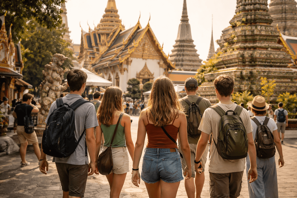 Bangkok Temple Run with Teens: A Practical Family Day at Wat Pho, Grand Palace, and Golden Mount from Khao San Road