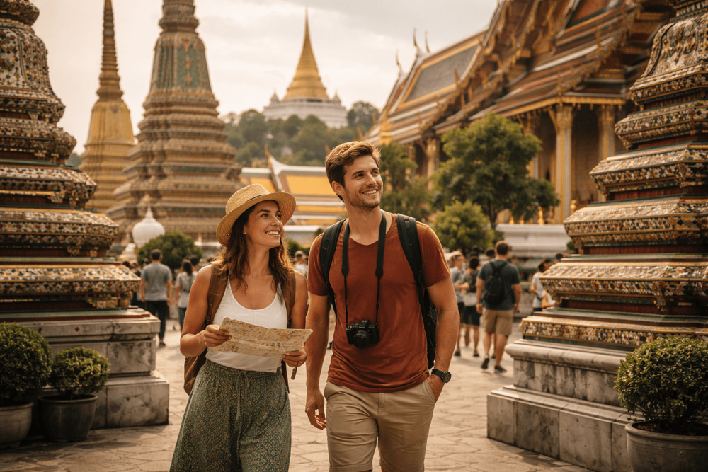 Bangkok Temple Run with the Best Budget and Ticket-Saving Tips for Wat Pho, the Grand Palace, and Golden Mount