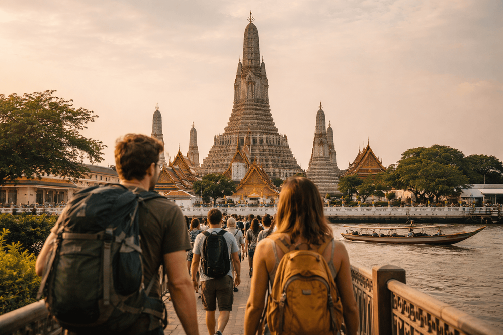 Bangkok Temple Run with Wat Arun: A Complete Old Town Temples Loop from Khao San Road