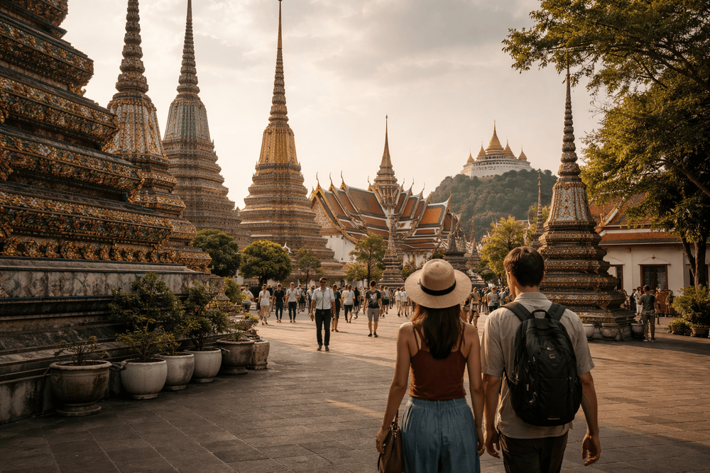 Bangkok Temple Run Without the Rush: A Slow-Travel Guide to Wat Pho, the Grand Palace, and Golden Mount