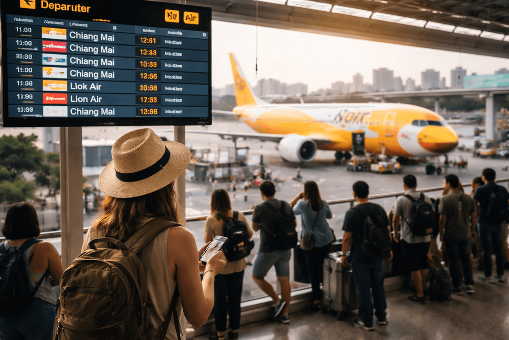 Bangkok to Chiang Mai by Budget Airlines: How to Find the Cheapest Fare