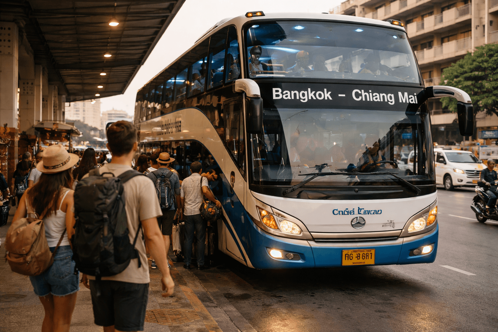 Bangkok to Chiang Mai by Bus: VIP Coaches, Overnight Routes, and What to Expect