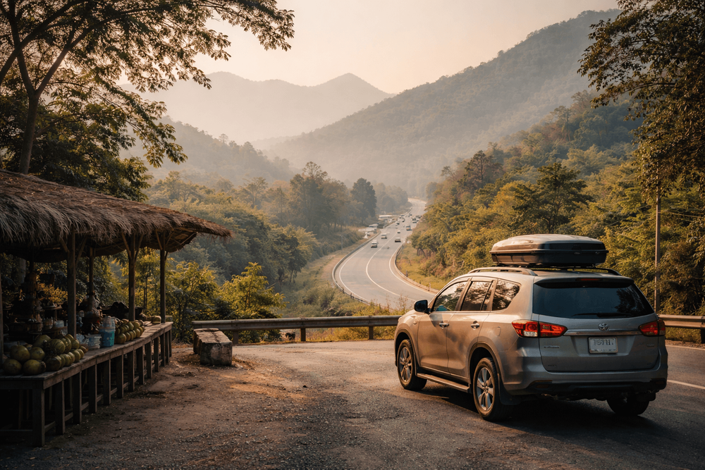 Bangkok to Chiang Mai by Car: Driving, Fuel, Stops, and When It Makes Sense