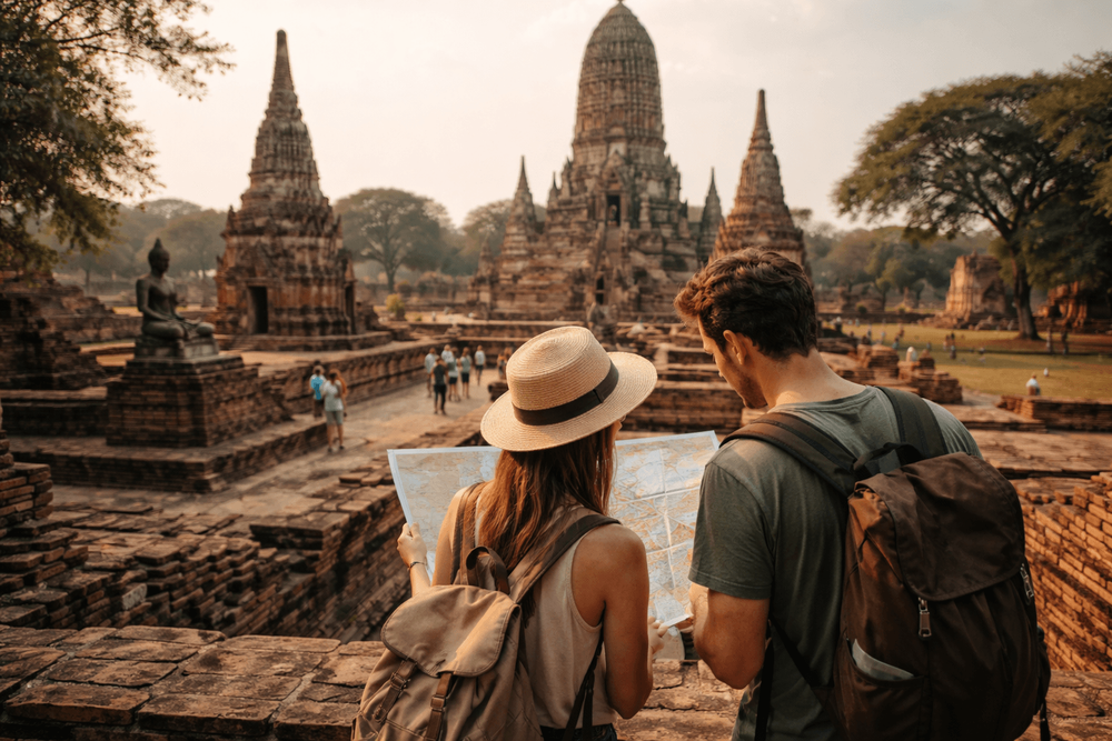 Bangkok to Chiang Mai by Combination Routes: Best Stopover Plans via Ayutthaya, Sukhothai, or Lampang