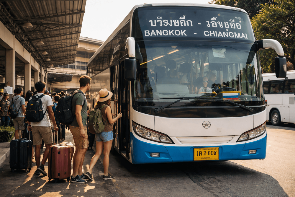 Bangkok to Chiang Mai by Day Bus: When It Makes Sense and What the Ride Is Really Like