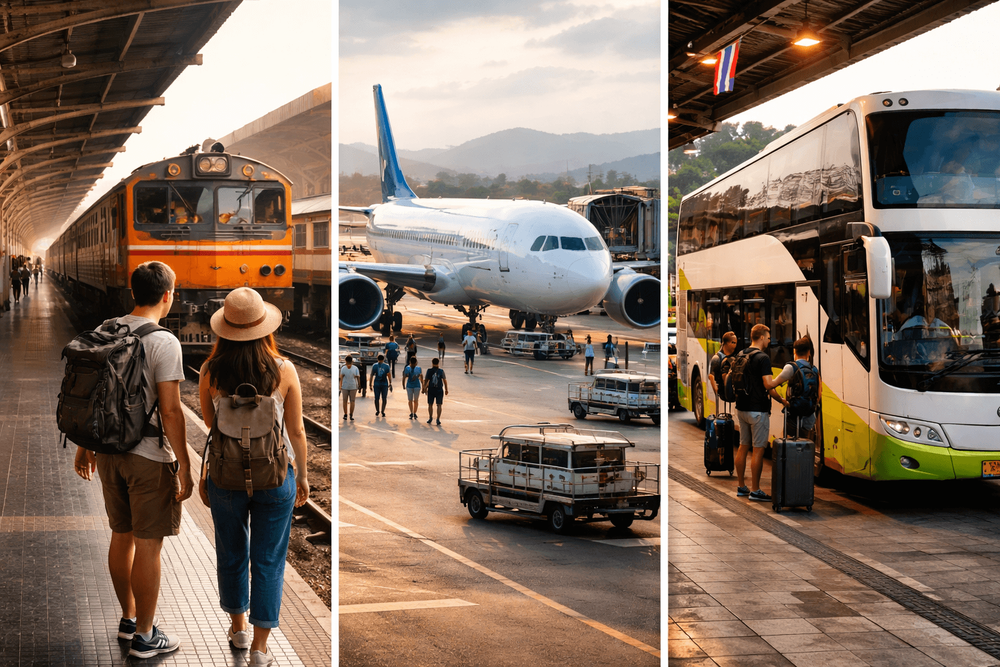 Bangkok to Chiang Mai by Train vs Flight vs Bus: Which Option Is Best for Budget, Comfort, and Arrival Time?