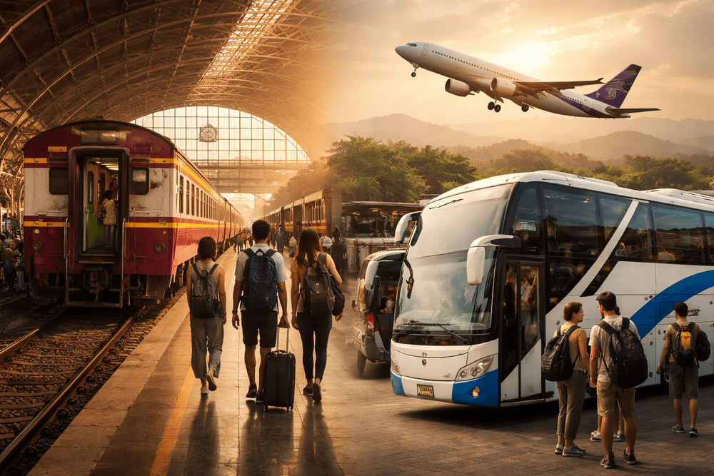 Bangkok to Chiang Mai by Train vs Plane vs Bus: The Best Route for Your Budget and Schedule