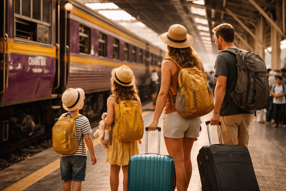 Bangkok to Chiang Mai for Families: Choosing the Best Transport for Kids, Bags, and Comfort