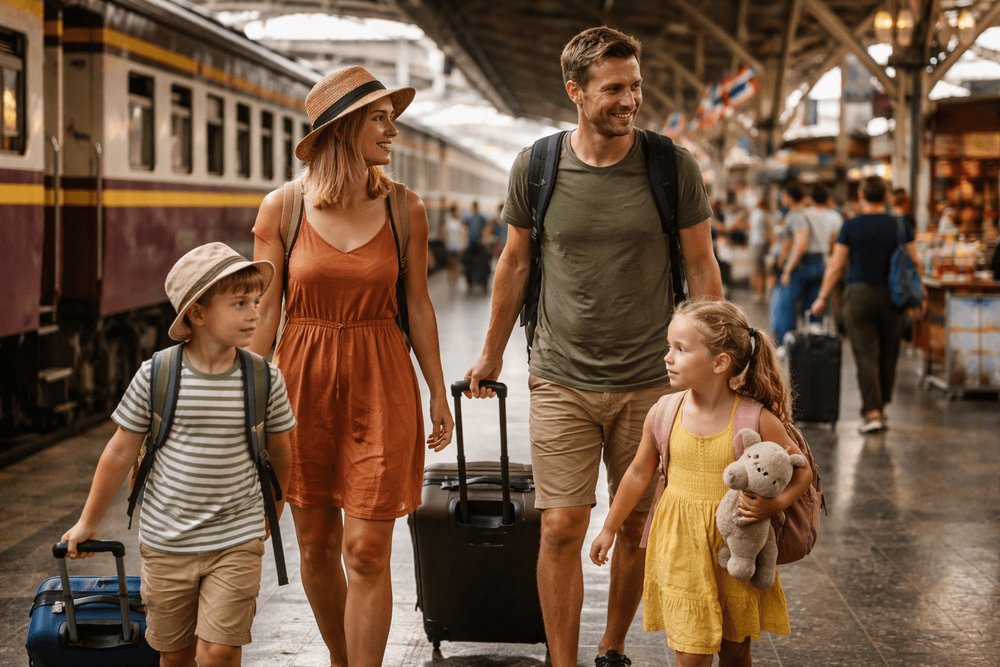 Bangkok to Chiang Mai for Families: Which Travel Option Is Easiest With Kids and Bags