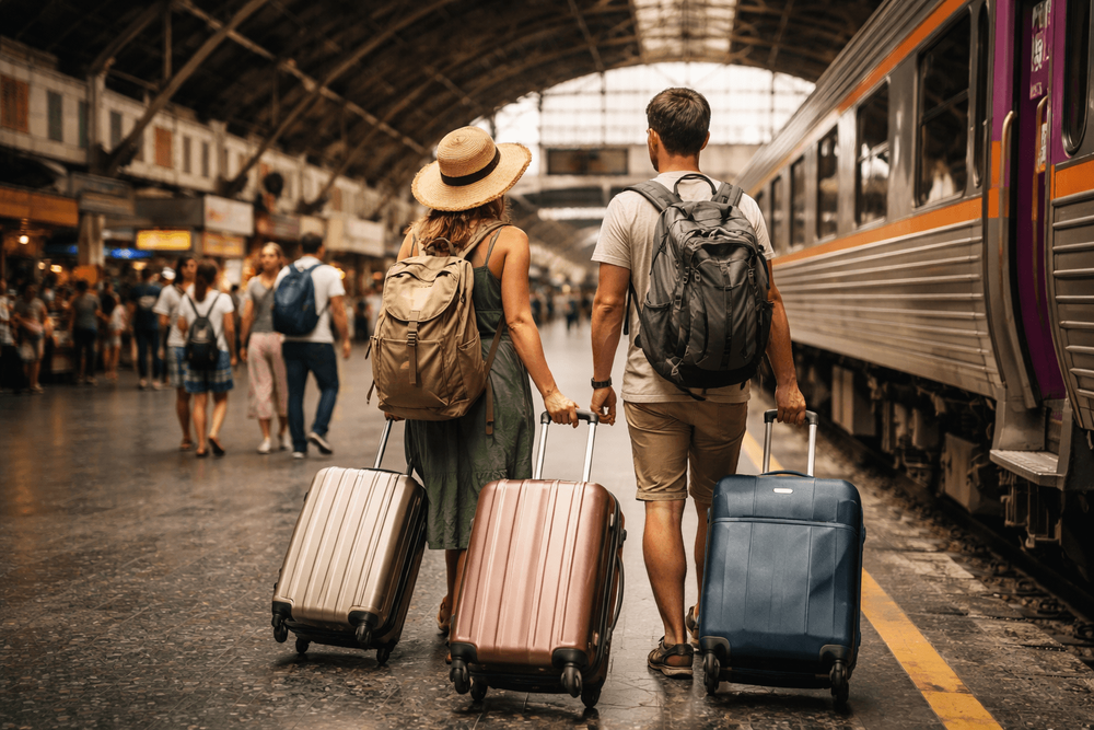 Bangkok to Chiang Mai with Luggage: The Easiest Travel Options for Families, Couples, and Heavy Bags
