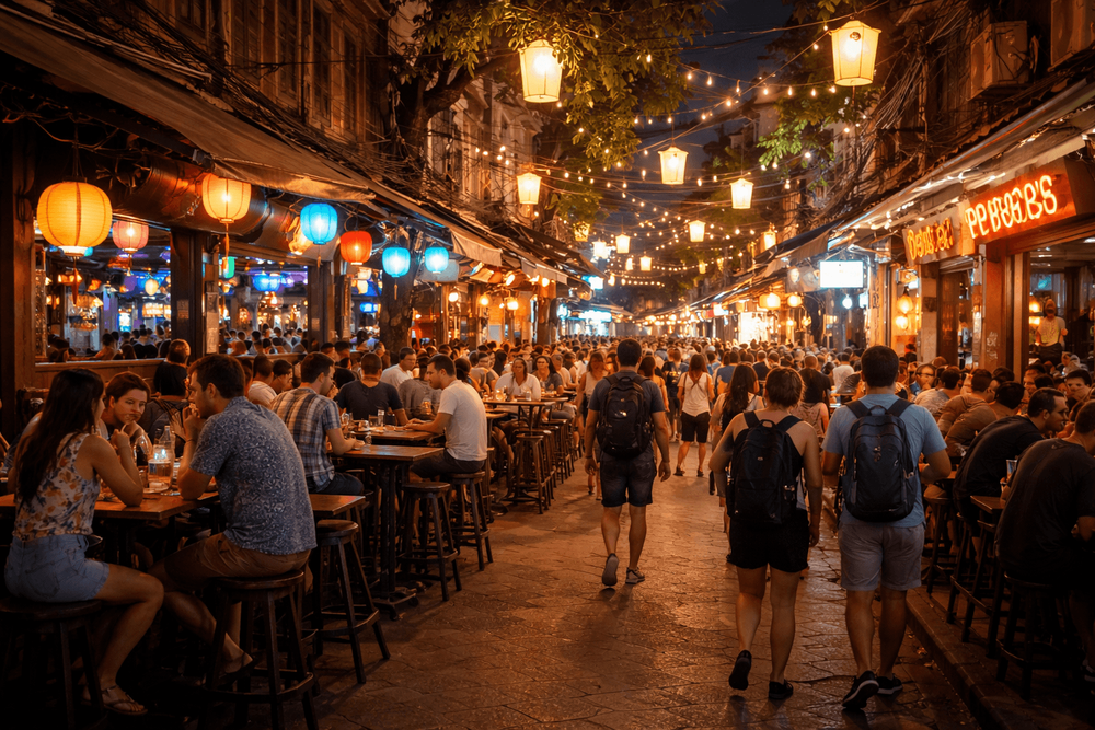 Banglamphu Bar Hopping Guide: Best Pub Streets, Happy Hour Spots, and Late-Night Stops Near Khao San Road
