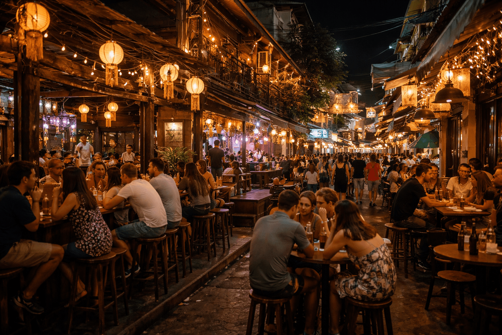 Banglamphu Bars by Night: A Traveler’s Guide to Beer Bars, Cocktail Lounges, Live Music, and Late-Night Hangouts