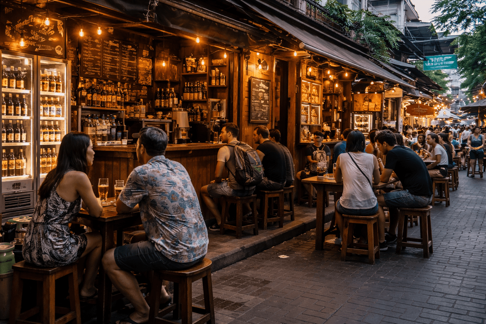 Banglamphu Craft Beer Guide: Taprooms, Bottle Shops, and Easygoing Beer Stops