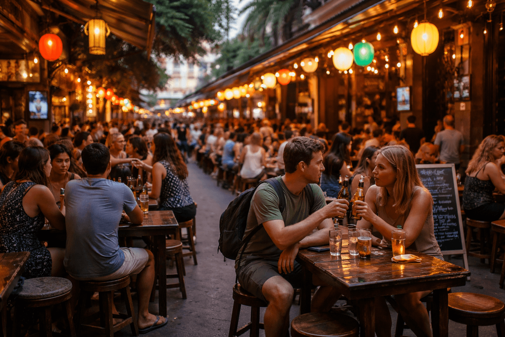 Banglamphu First Night Out Guide: Easy Bars for Arriving Travelers Near Khao San and Rambuttri
