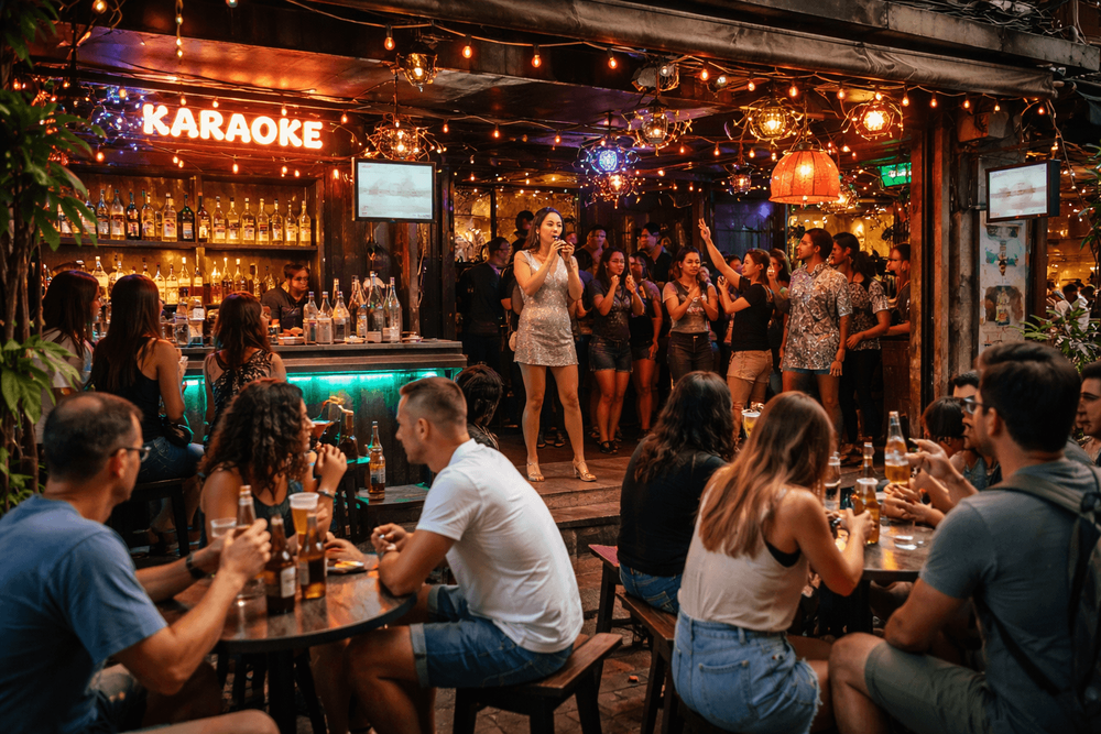 Banglamphu Late-Night Drinking Guide: Best Karaoke Bars, Sports Pubs, and Friendly Hangouts
