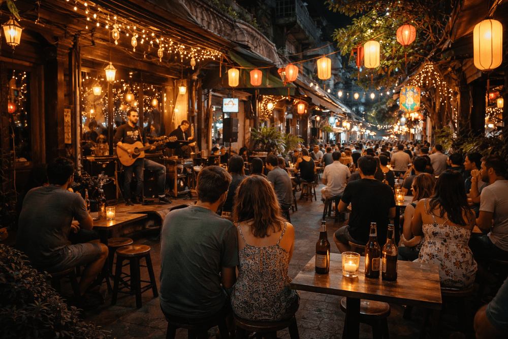 Banglamphu Nightlife by Mood: Quiet Beer Bars, Live Music, and Late-Night Hangouts