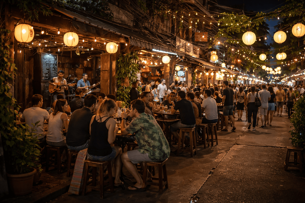 Banglamphu Nightlife Guide: Best Bars, Live Music, and Late-Night Hangouts Beyond Khao San Road