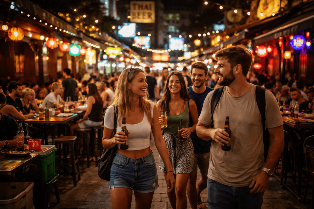 Banglamphu Pub Crawl for First-Timers: A Low-Stress Route Through Beer Bars, Pubs, and Nightcaps