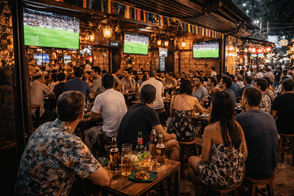 Banglamphu Sports Bars Guide: Where to Watch Football, Rugby, and Big Games Near Khao San Road
