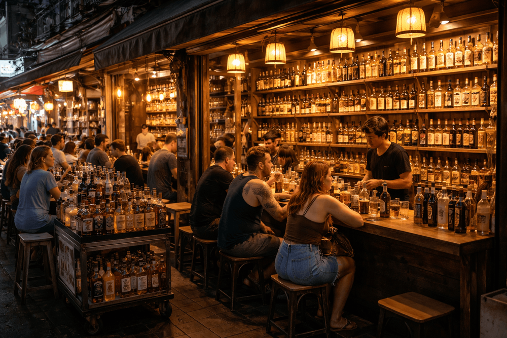 Banglamphu Whiskey Bars and Bottle Shops: Best Places for Thai Spirits, Scotch, and Nightcaps Near Khao San Road