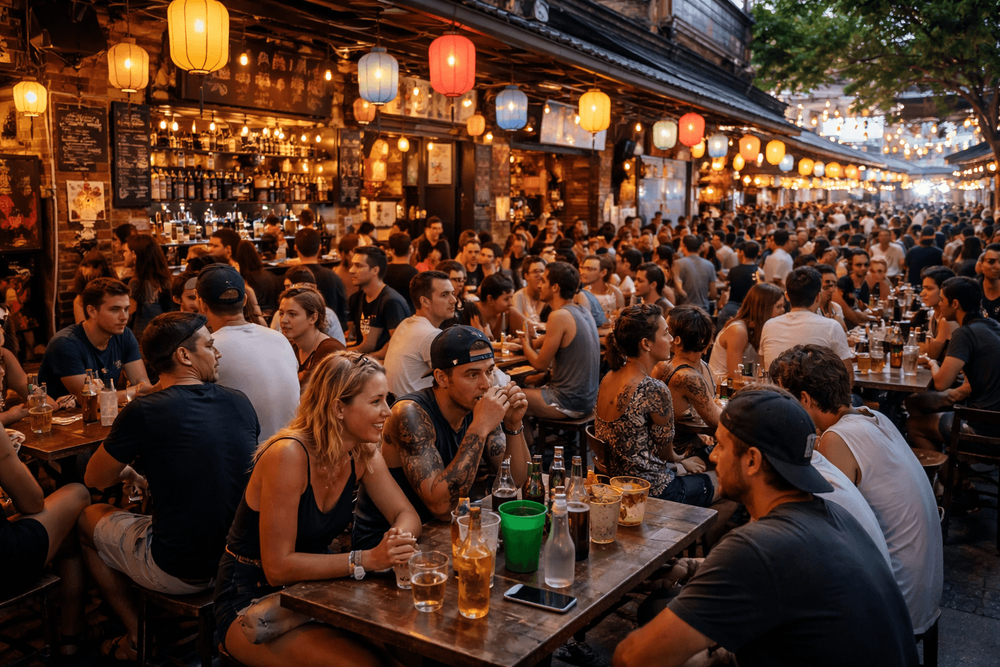 Best backpacker bars in Bangkok (Khao San Road & Rambuttri)