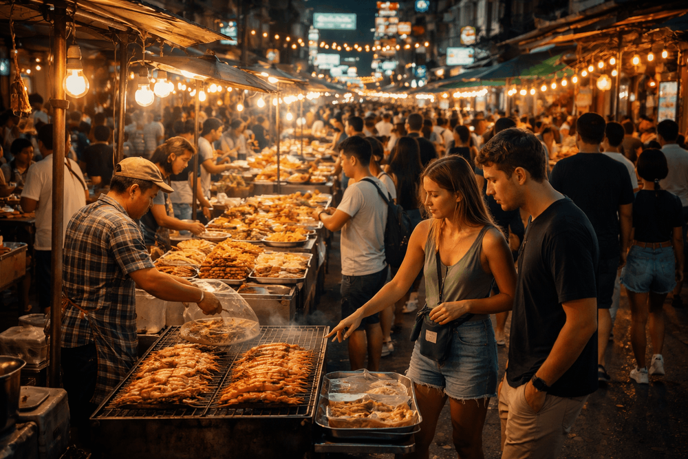 Best Bangkok Night Markets for Street Food Near Khao San Road