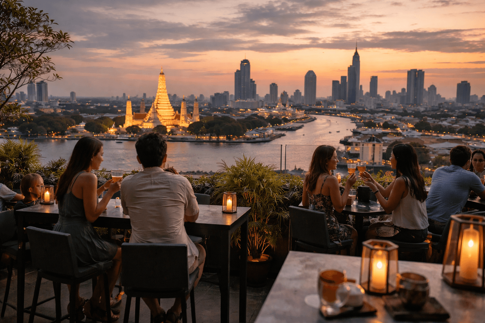 Best Bangkok Rooftop Bars for a First Cocktail in the City Worth Leaving Khao San Road