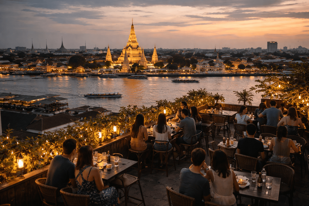 Best Bangkok Rooftop Bars for River Crossings and Old Town Nights from Khao San Road