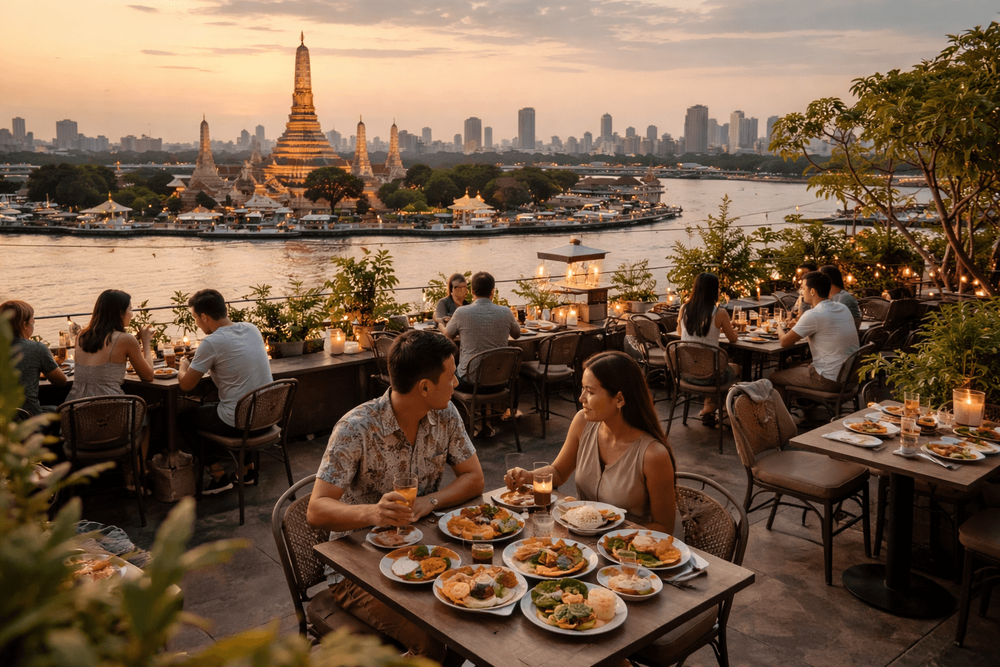 Best Bangkok Rooftop Bars with Affordable Dinner Sets Worth the Trip from Khao San Road