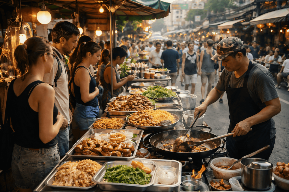 Best Bangkok Street Food for Heat and Humidity Near Khao San Road