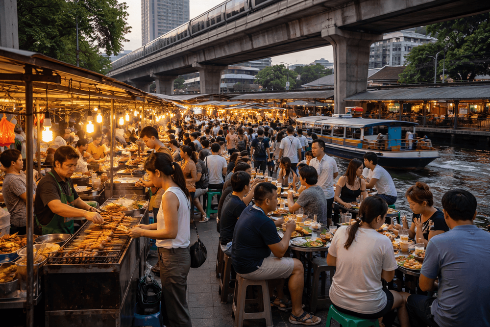 Best Bangkok Street Food Markets by Transit: Easy Eats Near BTS, MRT, Boat Piers, and Train Stations