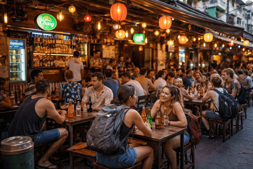 Best Banglamphu Bars for Cheap Drinks, No-Frills Pints, and Backpacker Budgets