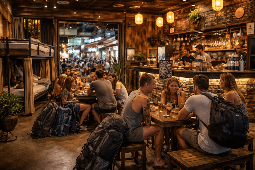Best Banglamphu Hostels and Hotels for Party Travelers: Late Check-In, Lockers, and Walkable Nightlife Stays