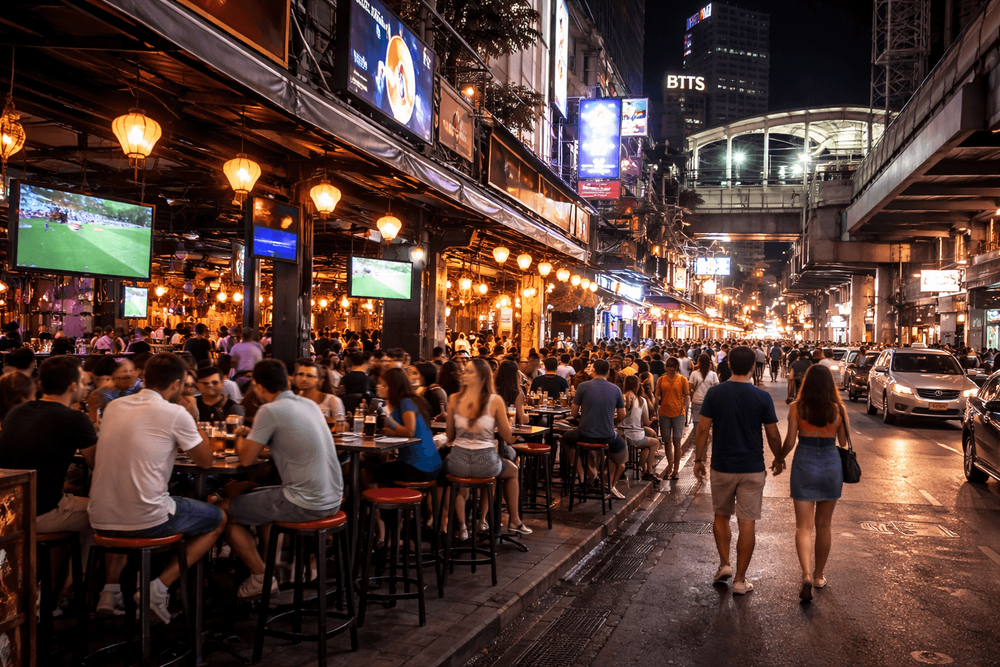Best Bars and Nightlife Around Nana on Sukhumvit for Wild Nights, Sports Bars, and Easy BTS Access