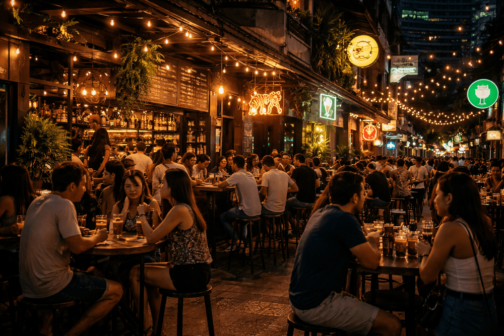 Best Bars and Nightlife Around Thonglor and Ekkamai for Trendy Lounges, Craft Beer, and a Local-Favorite Night Out