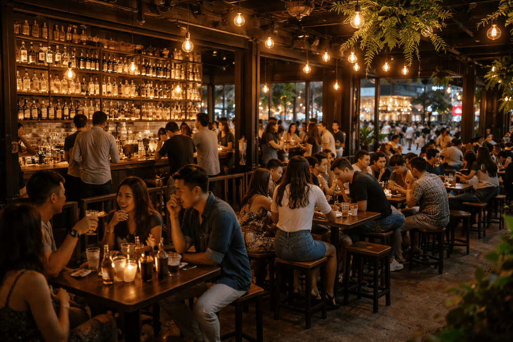 Best Bars and Nightlife in Thonglor: Cocktail Bars, Craft Beer, and Late-Night Social Spots