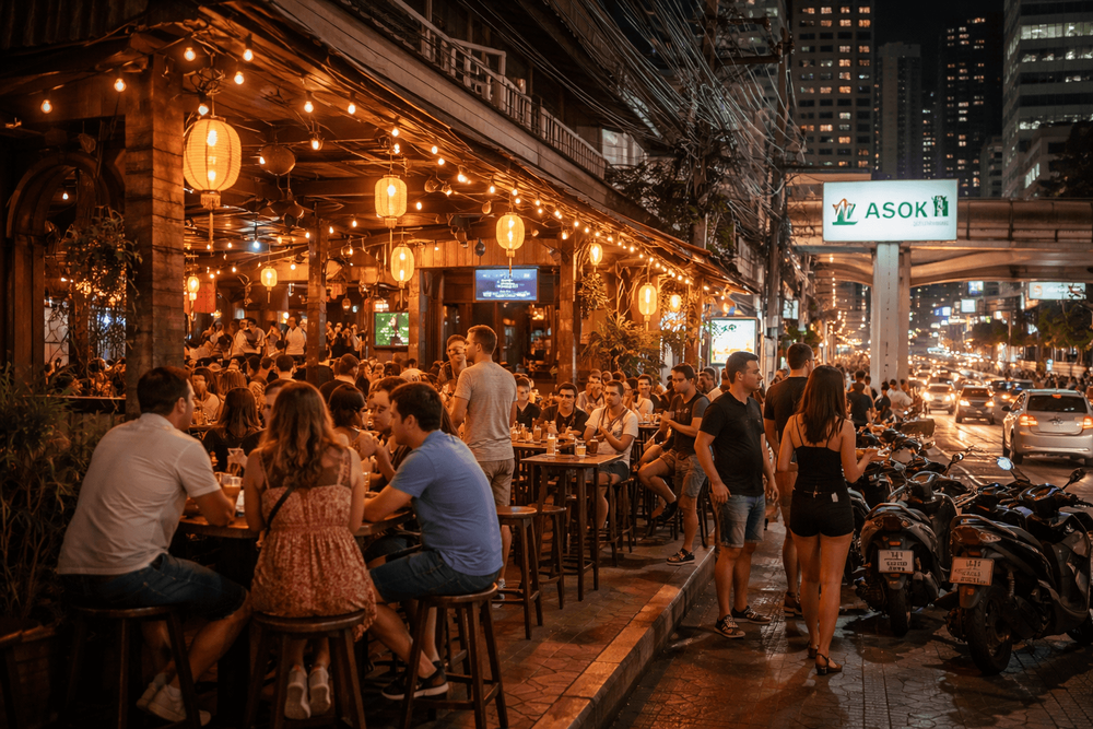 Best Bars and Nightlife Near Asok and Phrom Phong: Transit-Friendly Spots for a Night Out on Sukhumvit