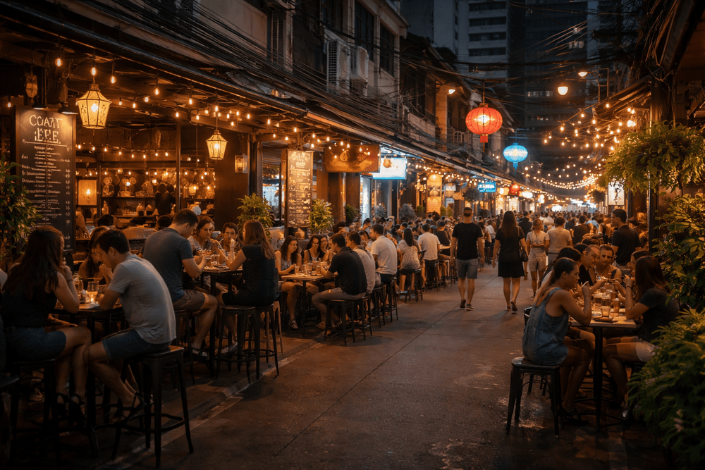Best Bars and Nightlife on Lower Sukhumvit Near Phrom Phong: Hidden Beer Bars, Cocktail Lounges, and Walkable Night Out Options