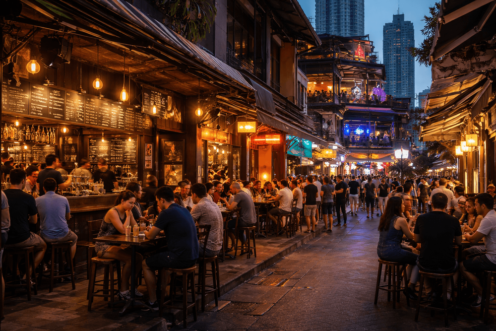 Best Bars and Nightlife on Sukhumvit by Style: Craft Beer, Speakeasies, Live Music, and Club Nights