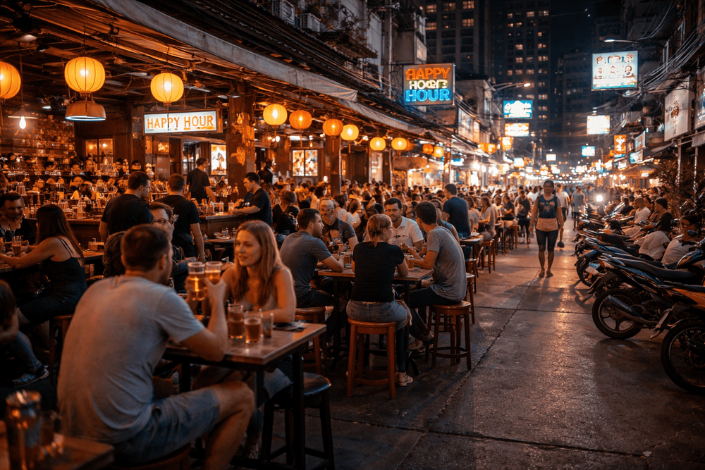 Best Bars and Nightlife on Sukhumvit for Budget Travelers: Cheap Pints, Happy Hours, and No-Fuss Late Nights