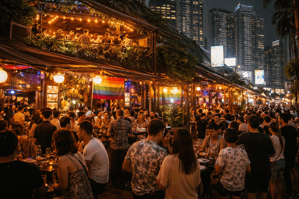 Best Bars and Nightlife on Sukhumvit for Different Vibes: Rooftops, LGBTQ+ Spots, Live Music, and Late-Night Hangouts