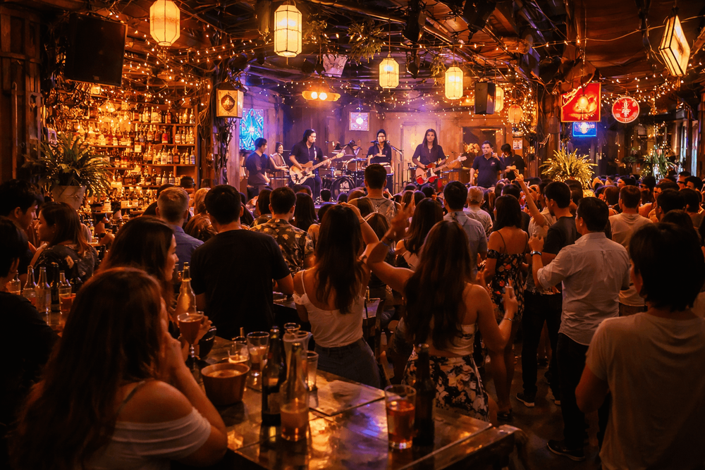 Best Bars and Nightlife on Sukhumvit for Live Music, DJs, and Late-Night Dancing